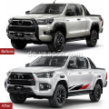 Neuankömmling 2021 Hilux Rocco GR bodykit